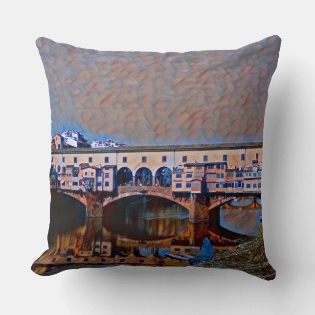 The Ponte Vecchio Cushion (Front)