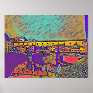 The Ponte Vecchio Poster