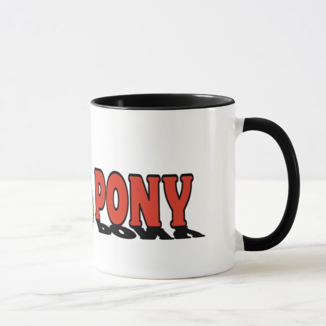 The Pony Mug (Right)