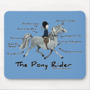 The Pony Rider Mouse Mat