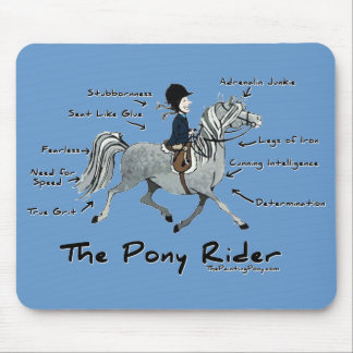 The Pony Rider Mouse Mat