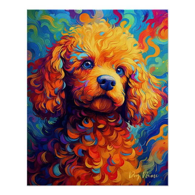 The Poodle Dog 004 - Zetton Ziana Poster (Front)