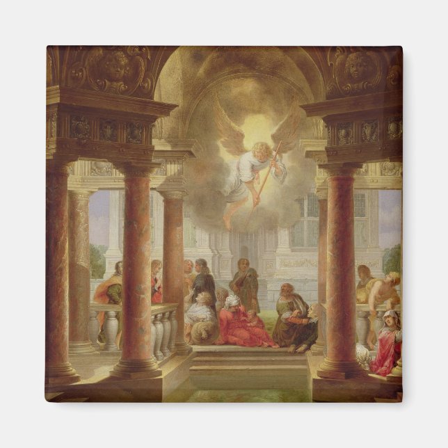 The Pool of Bethesda, 1645 Magnet (Front)