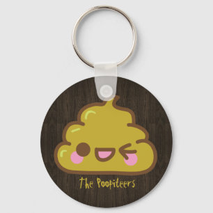 The Poopiteers - Cutey Poo Key Ring