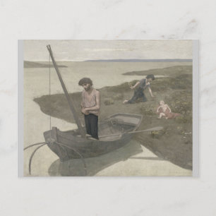 The Poor Fisherman by Puvis de Chavannes Postcard