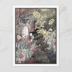 The Poor Man's Garden by Charles Robinson Postcard