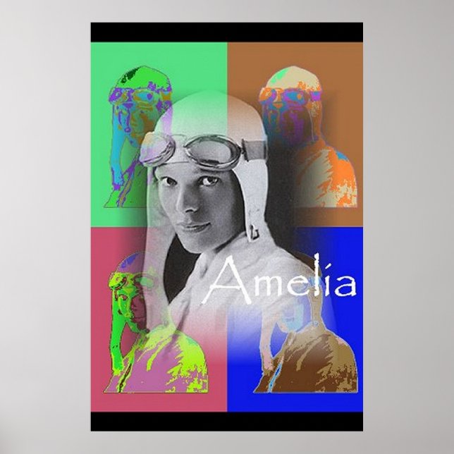 The Pop-Art Amelia Poster (Front)