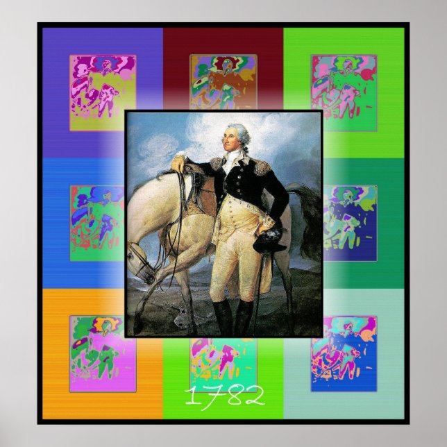 The Pop Art George Washington Poster (Front)
