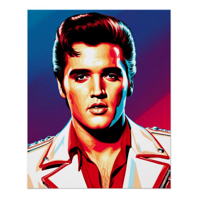 The Pop Art King of Rock Poster (Front)