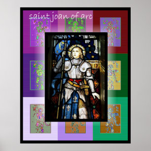 The Pop Art Saint Joan of Arc 2 Poster