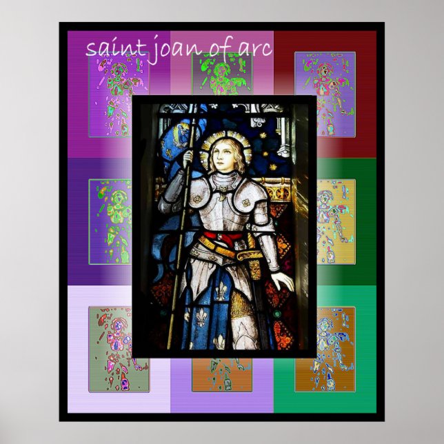 The Pop Art Saint Joan of Arc 2 Poster (Front)