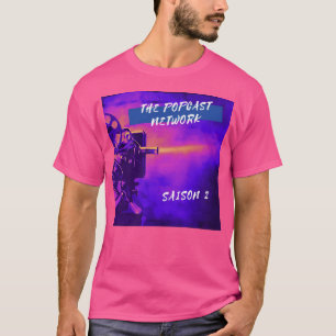 The Popcast Network Season 2 Logo T-Shirt