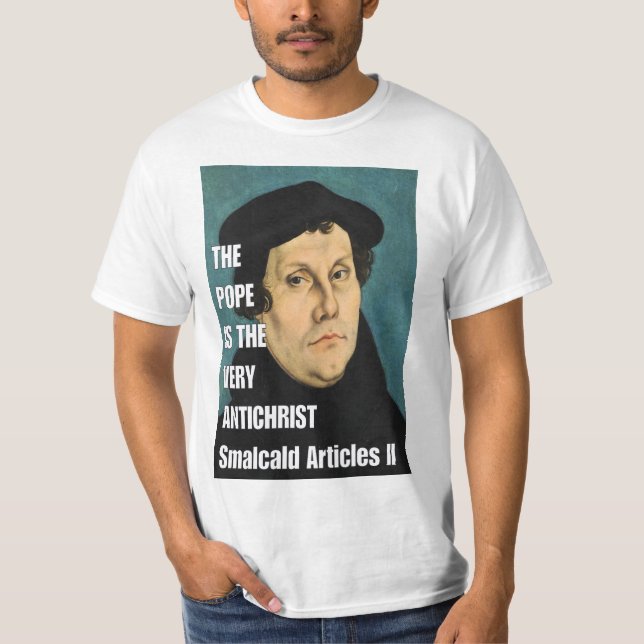 The Pope is the Very Antichrist T-Shirt (Front)