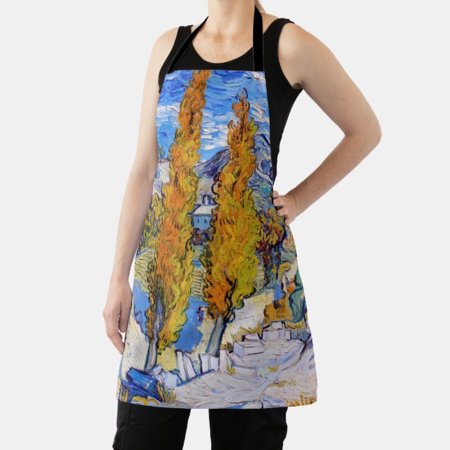 The Poplars at Saint-Rémy, Van Gogh Apron (Insitu)