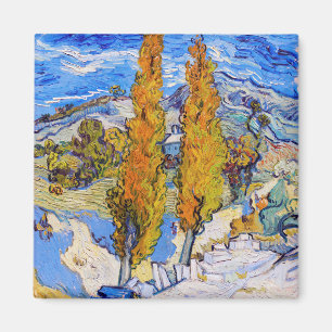 The Poplars at Saint-Rémy, Van Gogh Magnet