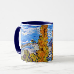 The Poplars at Saint-Rémy, Van Gogh Mug
