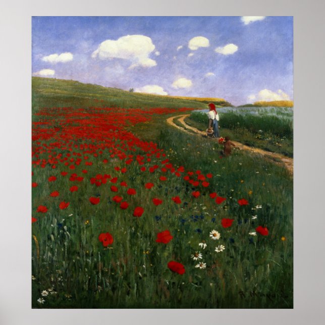 The Poppy Field Poster (Front)
