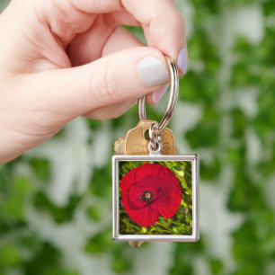 The poppy series #2 key ring