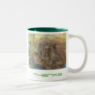 The Porcupine Thanks Mug