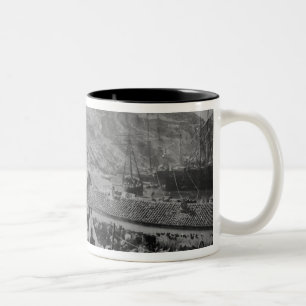 The Port at Balaklava Two-Tone Coffee Mug