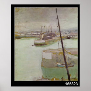 The Port of Honfleur, 1919 Poster