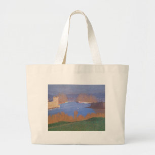 The Port of Marseille, 1901 Large Tote Bag
