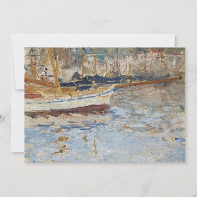 The Port of Nice | Berthe Morisot (Front)