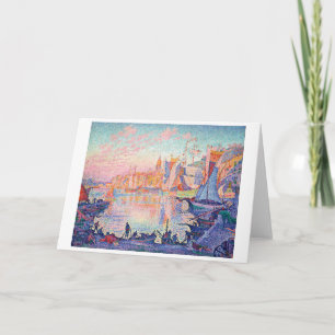 The Port of Saint-Tropez, Signac Card