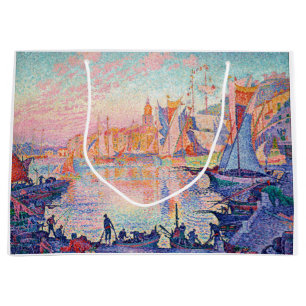 The Port of Saint-Tropez, Signac Large Gift Bag