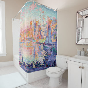 The Port of Saint-Tropez, Signac Shower Curtain