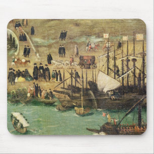 The Port of Seville, c.1590 Mouse Mat