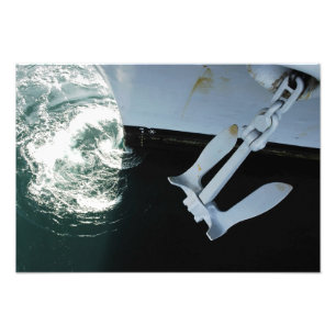 The port side Mark II Stockless Anchor Photo Print