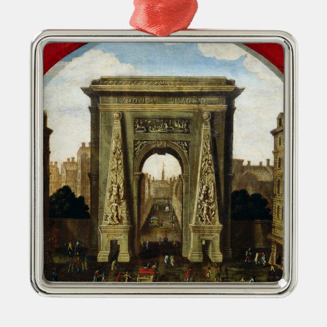 The Porte Saint-Denis Metal Tree Decoration (Front)