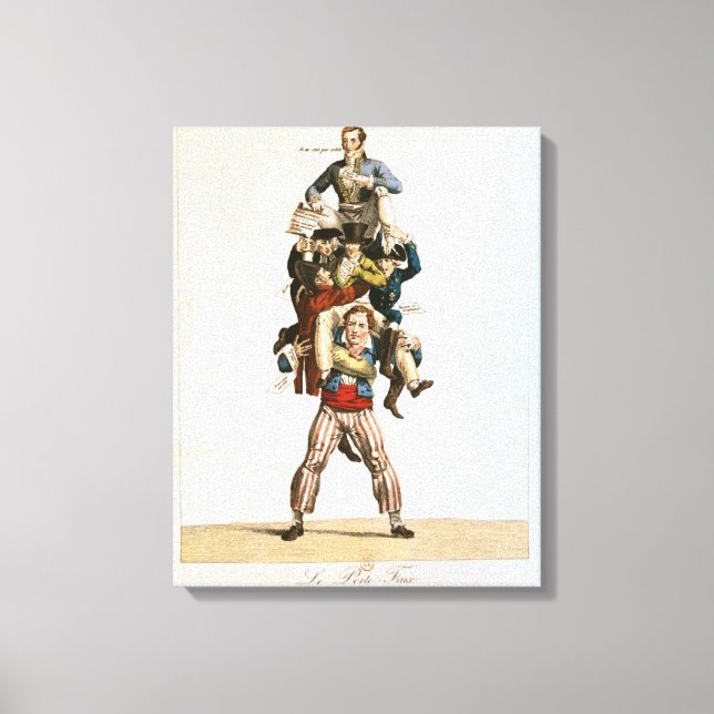 The Porter or, The Imposing Burden, c.1820 Canvas Print (Front)