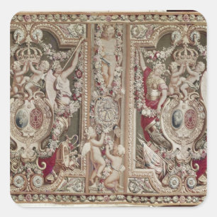 The Portiere of the Famous, Gobelins Workshop Square Sticker