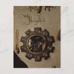 The Portrait of Giovanni  Arnolfini Postcard