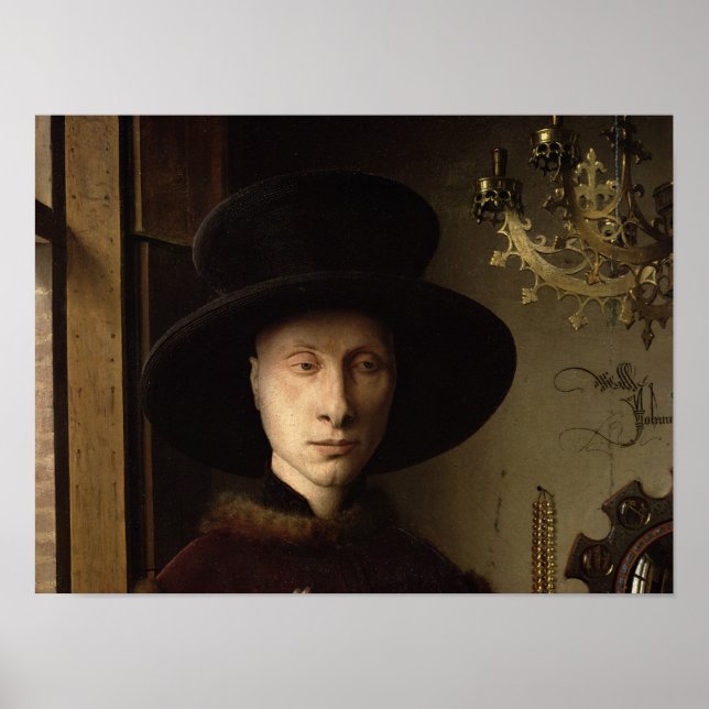 The Portrait of Giovanni  Arnolfini Poster (Front)