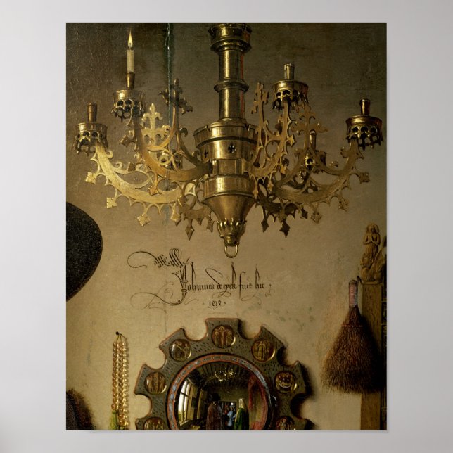 The Portrait of Giovanni  Arnolfini Poster (Front)