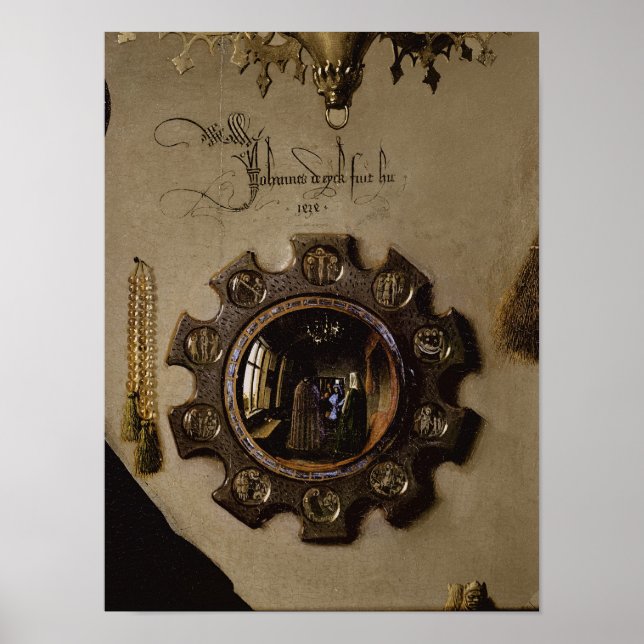 The Portrait of Giovanni  Arnolfini Poster (Front)