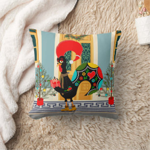 The Portuguese Christmas in the streets Cushion