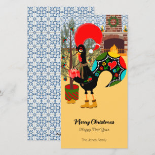 The Portuguese Rooster and the joy of giving Holiday Card