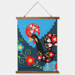 The Portuguese Rooster Hanging Tapestry