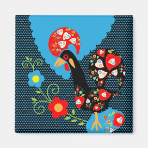 The Portuguese Rooster Magnet