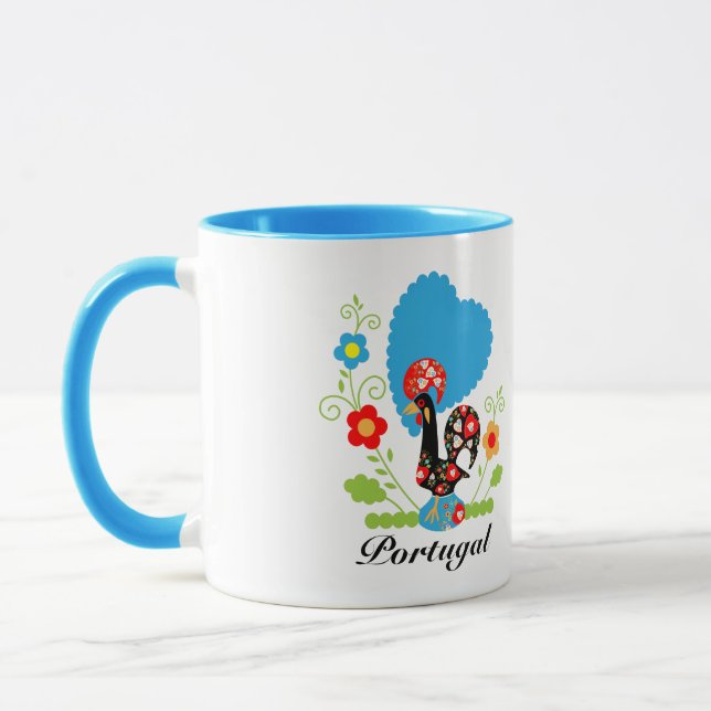 The Portuguese Rooster Mug (Left)