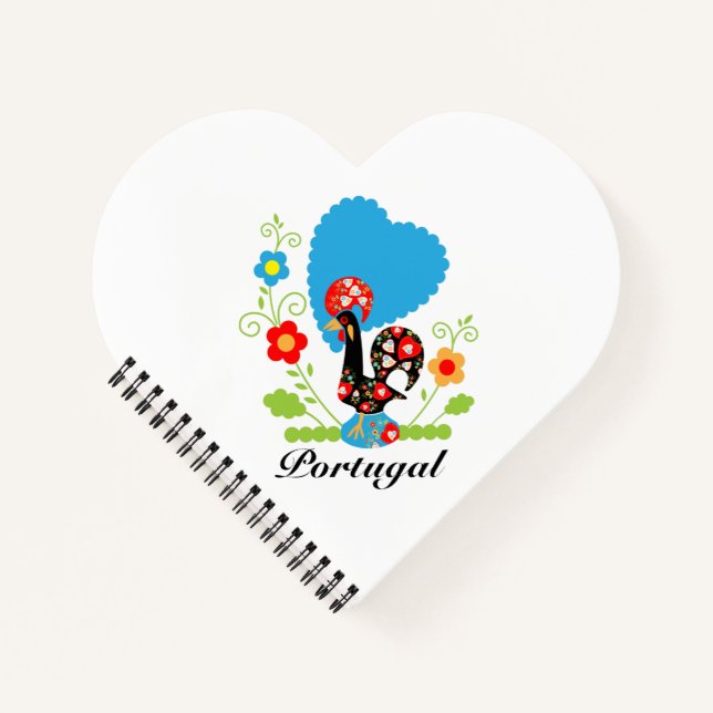 The Portuguese Rooster  Notebook (Front)