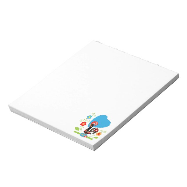 The Portuguese Rooster Notepad (Rotated)
