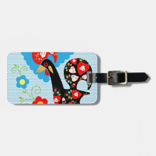 The Portuguese Rooster of Barcelos Luggage Tag
