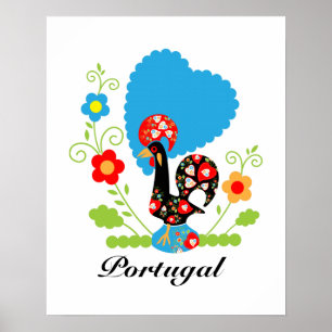 The Portuguese Rooster of Luck Poster