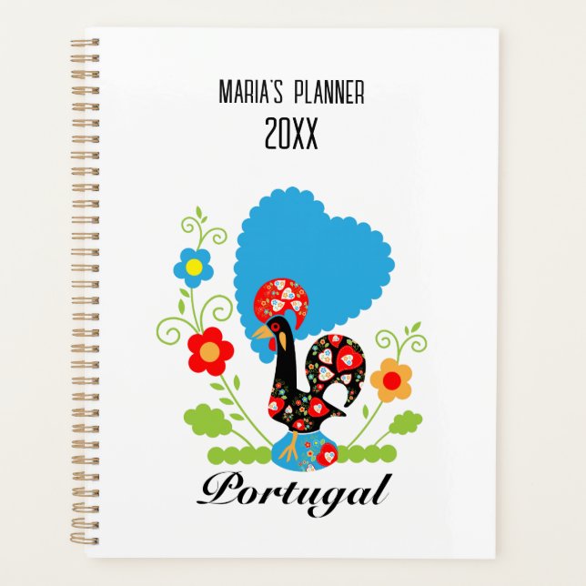 The Portuguese Rooster  Planner (Front)