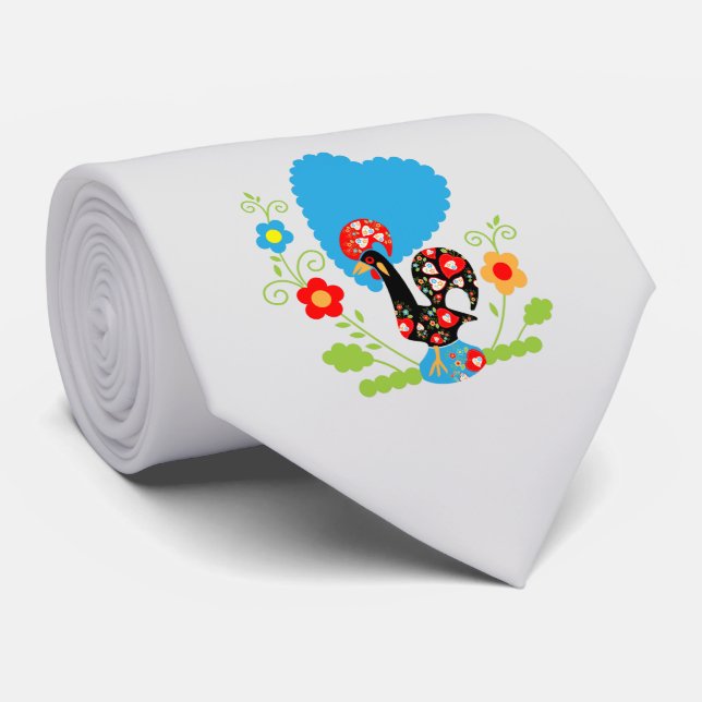 The Portuguese Rooster Tie (Rolled)